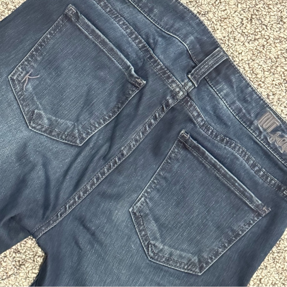Kut from the Kloth Dark Wash Women’s Skinny Jeans - Distressed - Picture 7 of 7